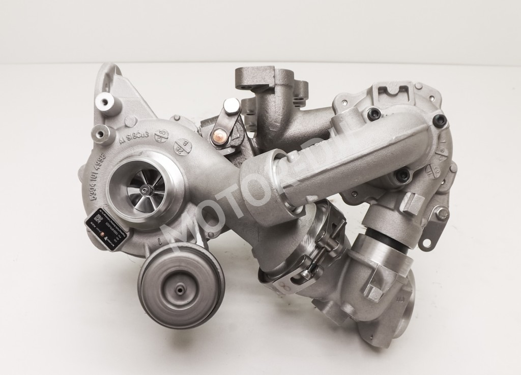 Турбина VW Transporter T5, Amarok 2.0л TDI-CR, 120 - 132 kW, с 2008г ( 2 картриджа)