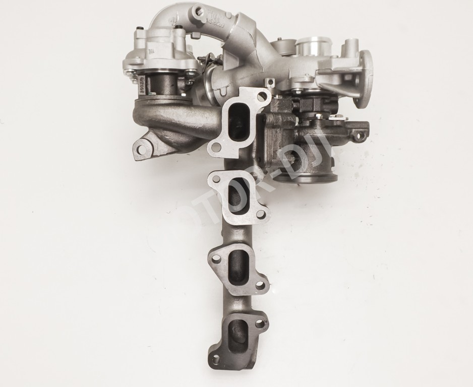 Турбина VW Transporter T5, Amarok 2.0л TDI-CR, 120 - 132 kW, с 2008г ( 2 картриджа)
