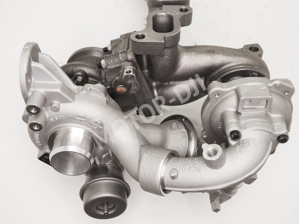 Турбина VW Transporter T5, Amarok 2.0л TDI-CR, 120 - 132 kW, с 2008г ( 2 картриджа)
