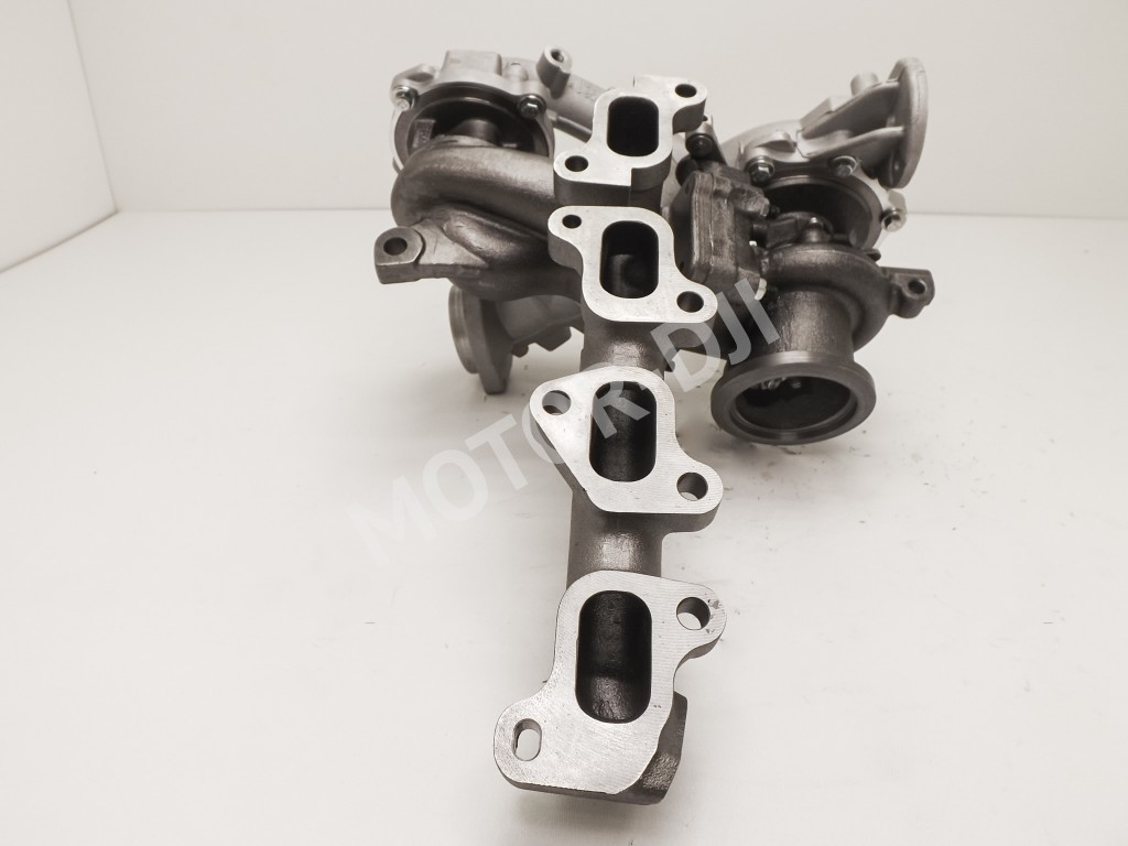 Турбина VW Transporter T5, Amarok 2.0л TDI-CR, 120 - 132 kW, с 2008г ( 2 картриджа)