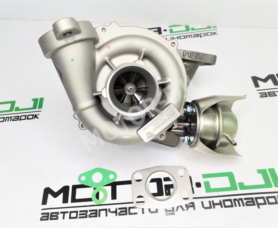 Турбина DV6TED4 Mini Cooper D, Ford Focus, C-Max, Mazda 3, Volvo C30, V50 1.6 TD 2006-