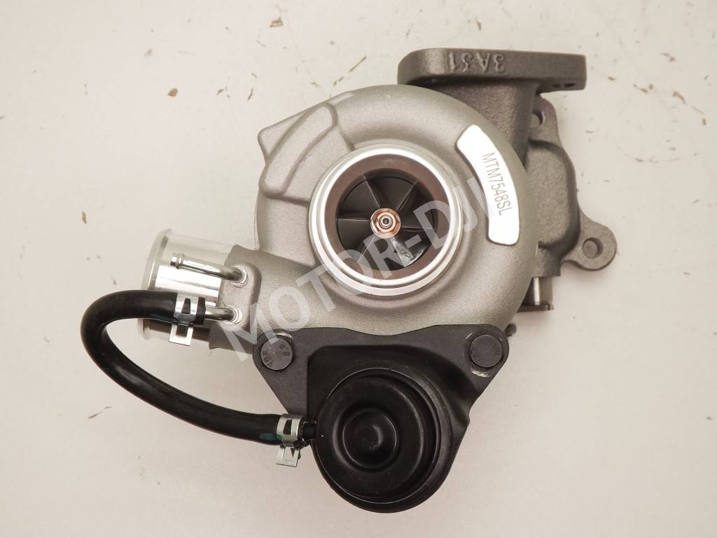 Турбина H-1 2,5 D4BH с двумя сосками (вода 10мм/10мм, масло 8мм)