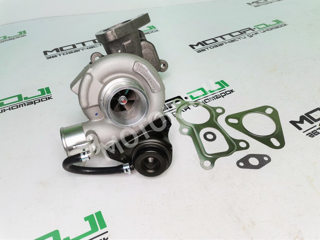 Турбина H-1 2,5 D4BH с двумя сосками (вода 10мм/10мм, масло 8мм)