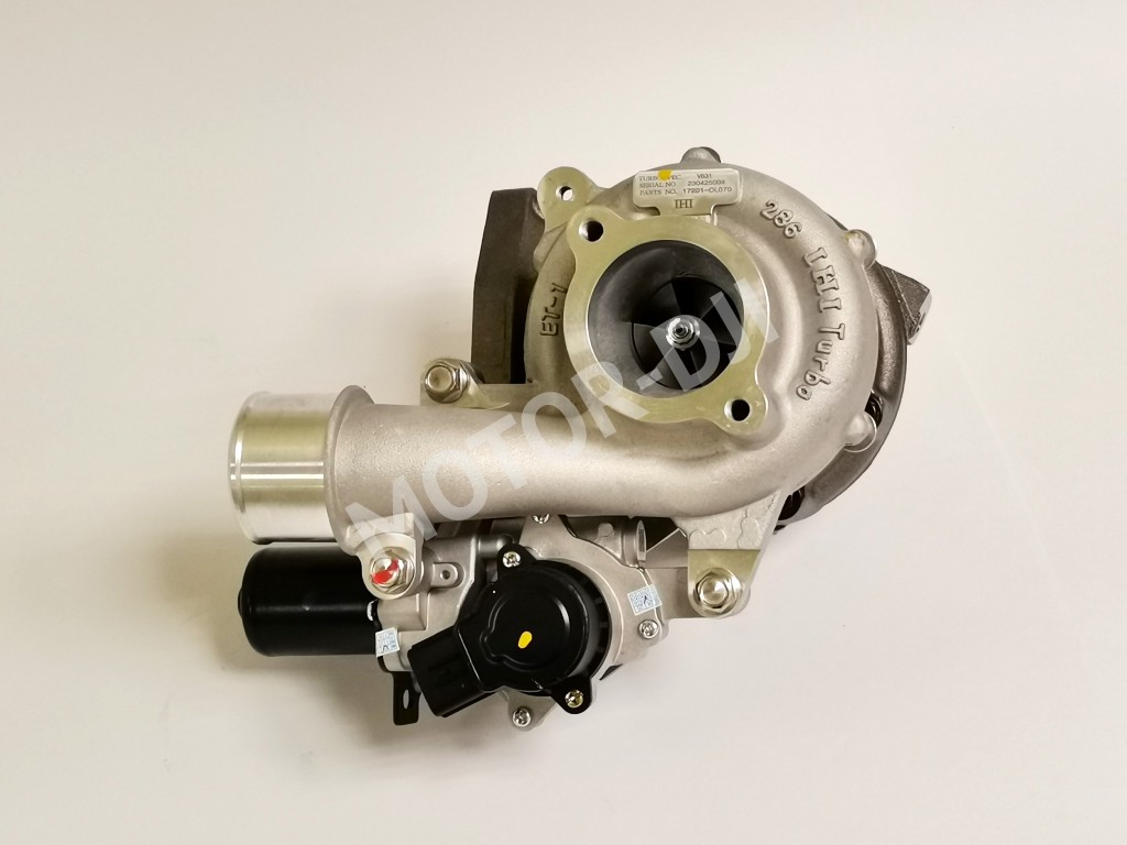 Турбина восстановленная 2KD-FTV Toyota Hilux Fortuner